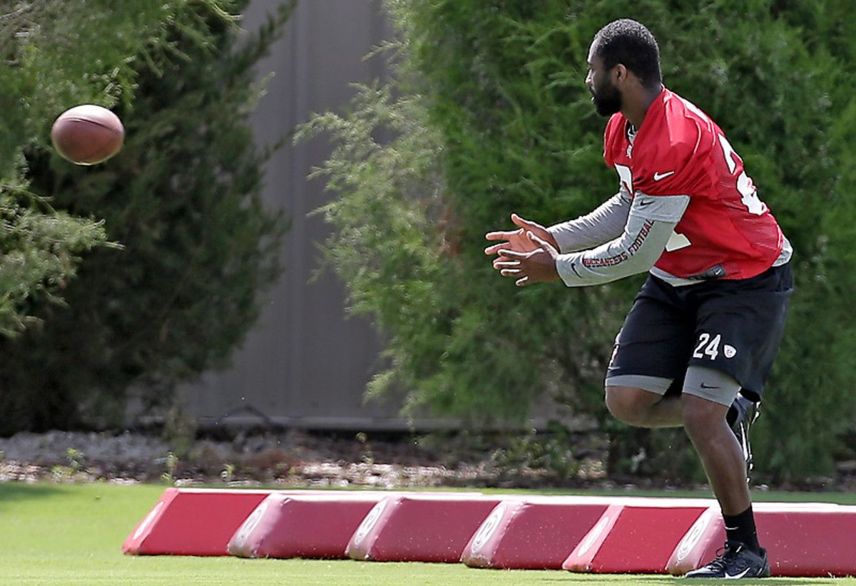 The Bucs went all-in on fixing a broken secondary with the Darrelle Revis acquisition. Their depth behind Revis at CB still leaves a lot to be desired. (Chris O'Meara/AP)