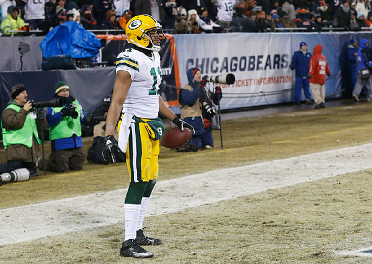 A heads-up play by Jarrett Boykin gave the Packers an early lead. 