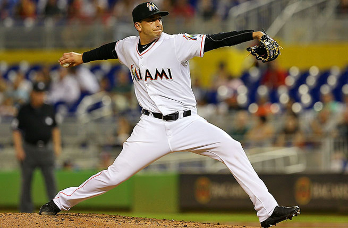 Alex Sanabia was caught on camera spitting on the ball earlier this week against Philadelphia. 