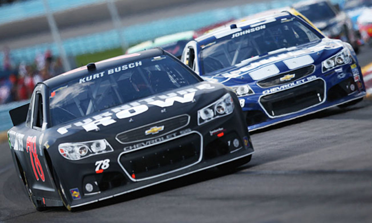 With four races to go, even Kurt Busch and little Furniture Row Racing have a shot at making the Chase.