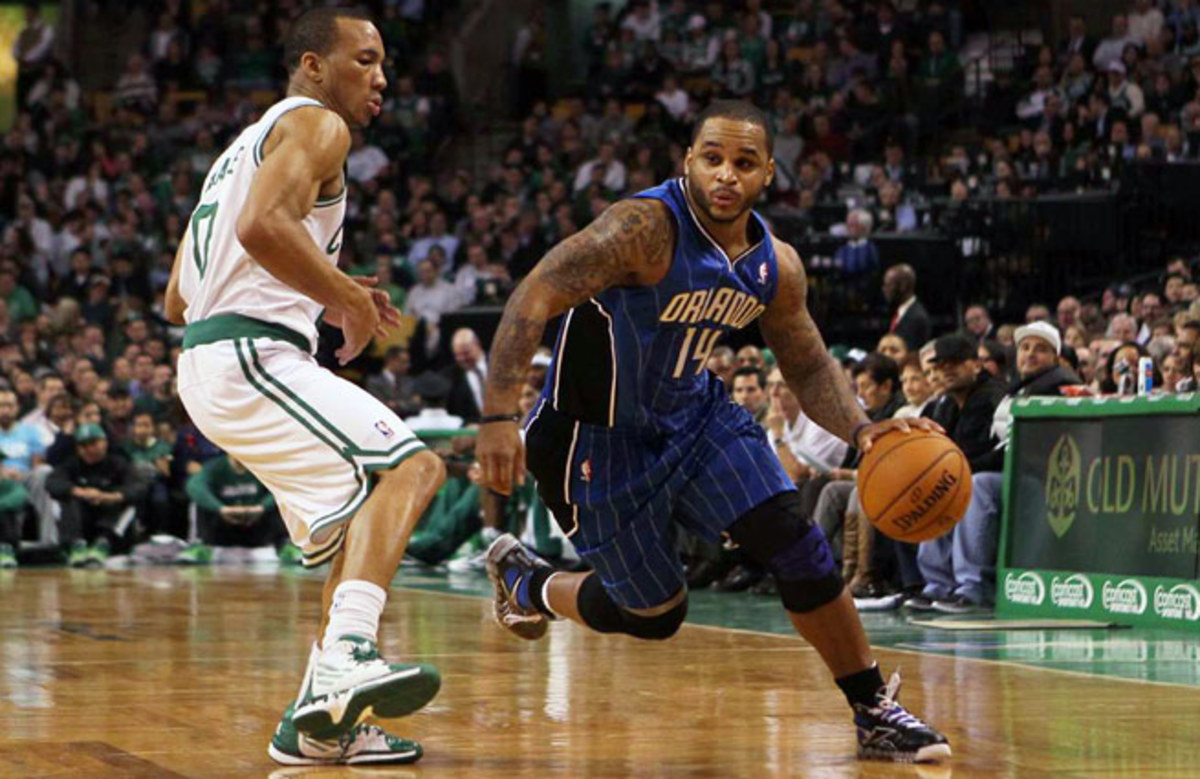 Entering his 10th NBA season, 31-year-old Jameer Nelson is the oldest player on the rebuilding Magic.