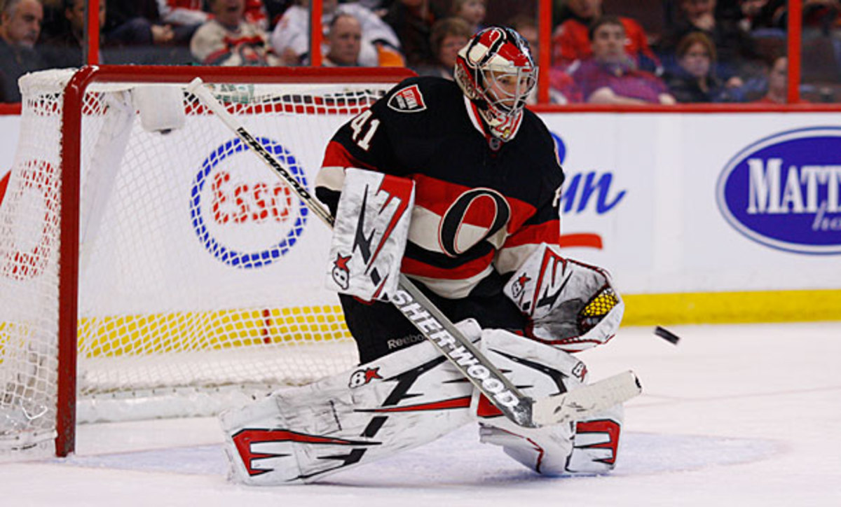 Craig Anderson of the Ottawa Senators
