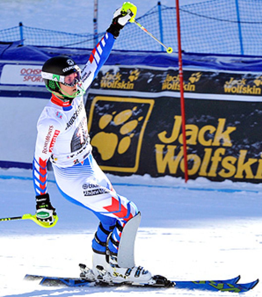 France's Alexis Pinturault beat his next competitor by 1.15 seconds.
