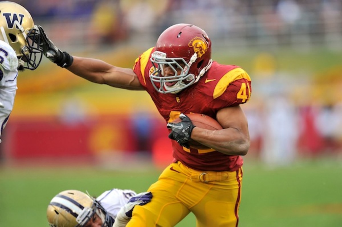 USC import Amir Carlisle hasn't seen the football field since the 2011-12 season. (AP)