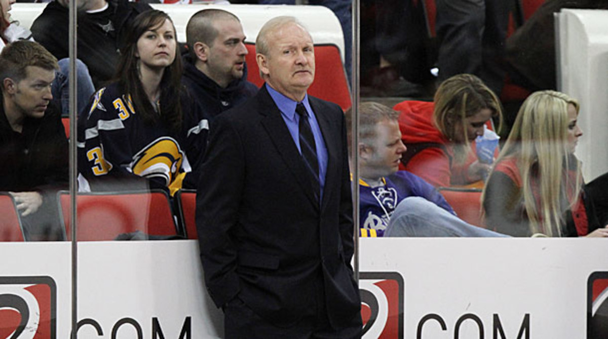 Buffalo Sabres coach Lindy Ruff angered the Boston Bruins.