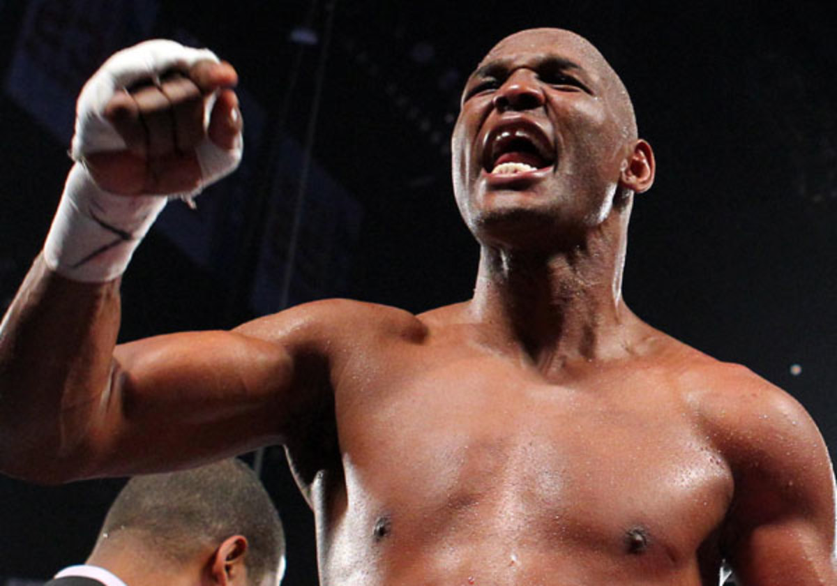 The ageless Bernard Hopkins, 48, vowed to fight until he's 50 years old after beating Tavoris Cloud. (Ed Mulholland/USA TODAY Sports)