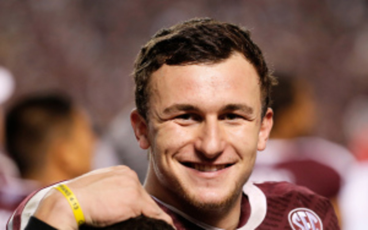 Aggies QB Johnny Manziel said regardless of whether he's ready for the next step, he also wants to make sure NFL team's are "quarterback-needy" come draft time. (Scott Halleran/Getty Images)