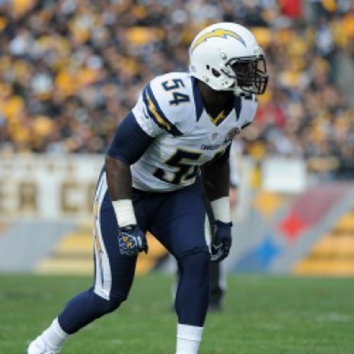 The Chargers fear that linebacker Melvin Ingram has a serious knee injury. (George Gojkovich/Getty Images)