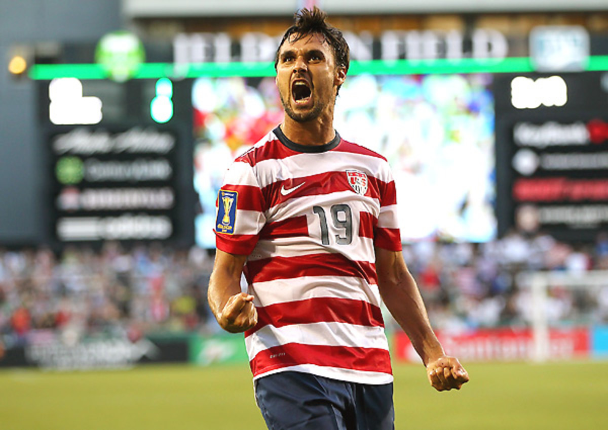 Chris Wondolowski played well early in the Gold Cup, but competition for forward spots in Brazil is deep.