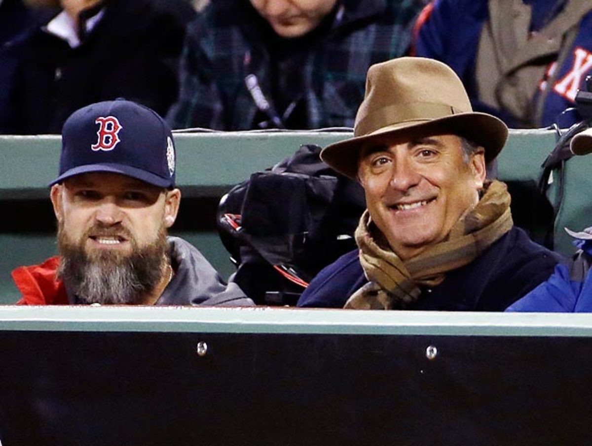 Andy Garcia with David Ross