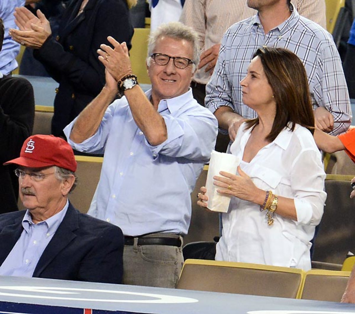 Dustin Hoffman and Lisa Hoffman