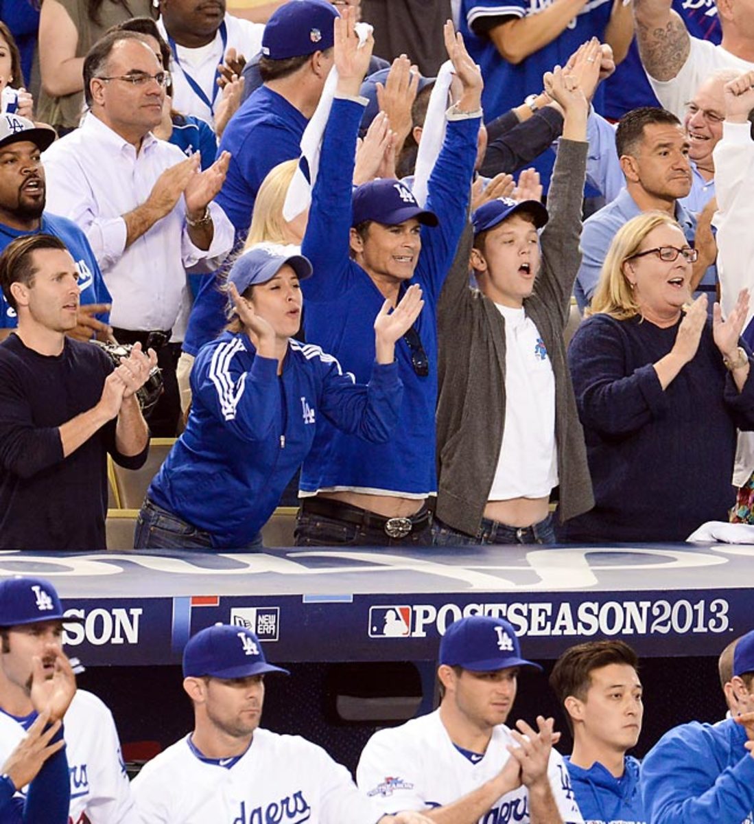 Rob Lowe with son Matthew Edward Lowe