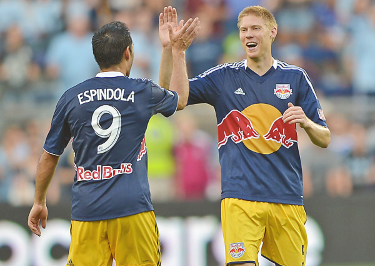 The Red Bulls are in the driver's seat for their first major trophy with two games left. 