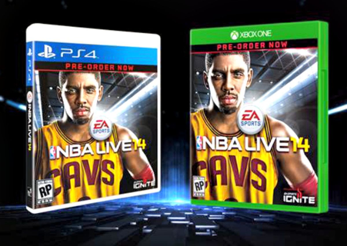 Kyrie Irving on cover of NBA Live 14 - Sports Illustrated