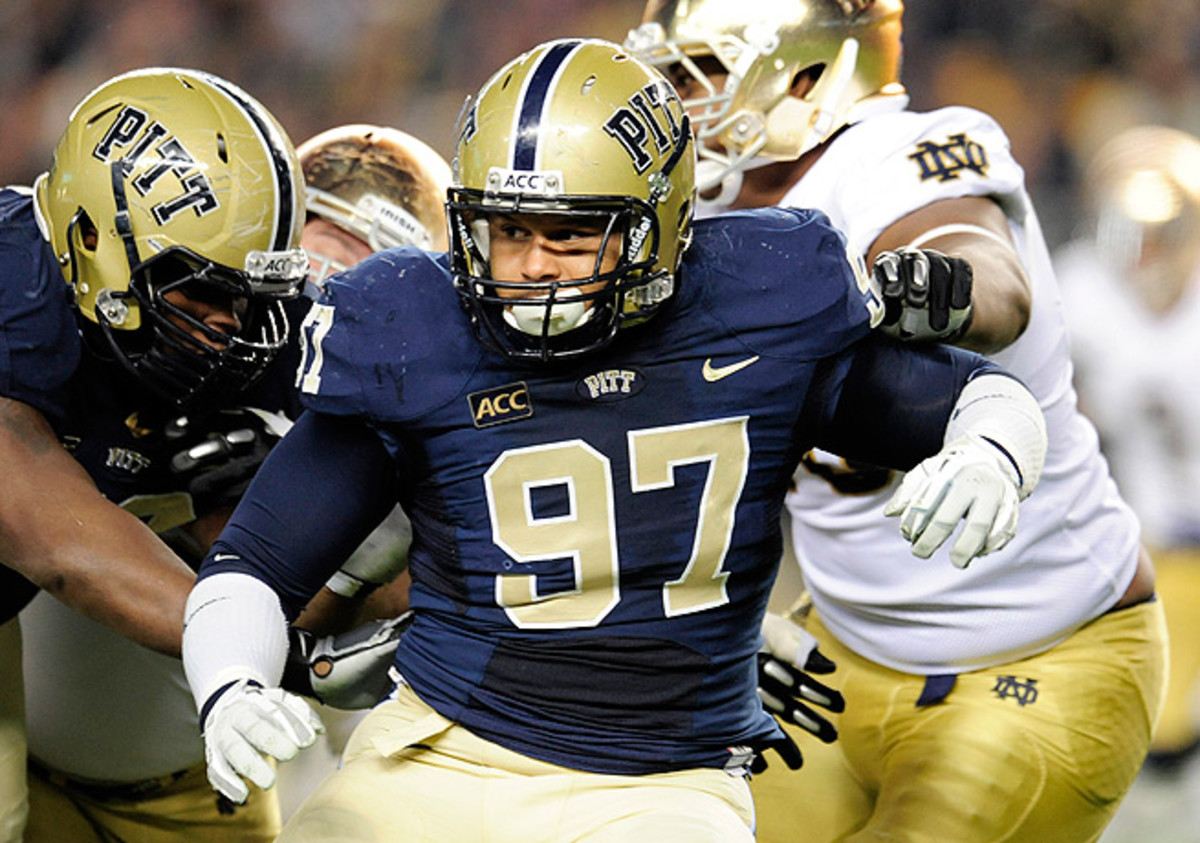 Aaron Donald (97) has the potential to be taken in the first two rounds of the 2014 NFL draft.