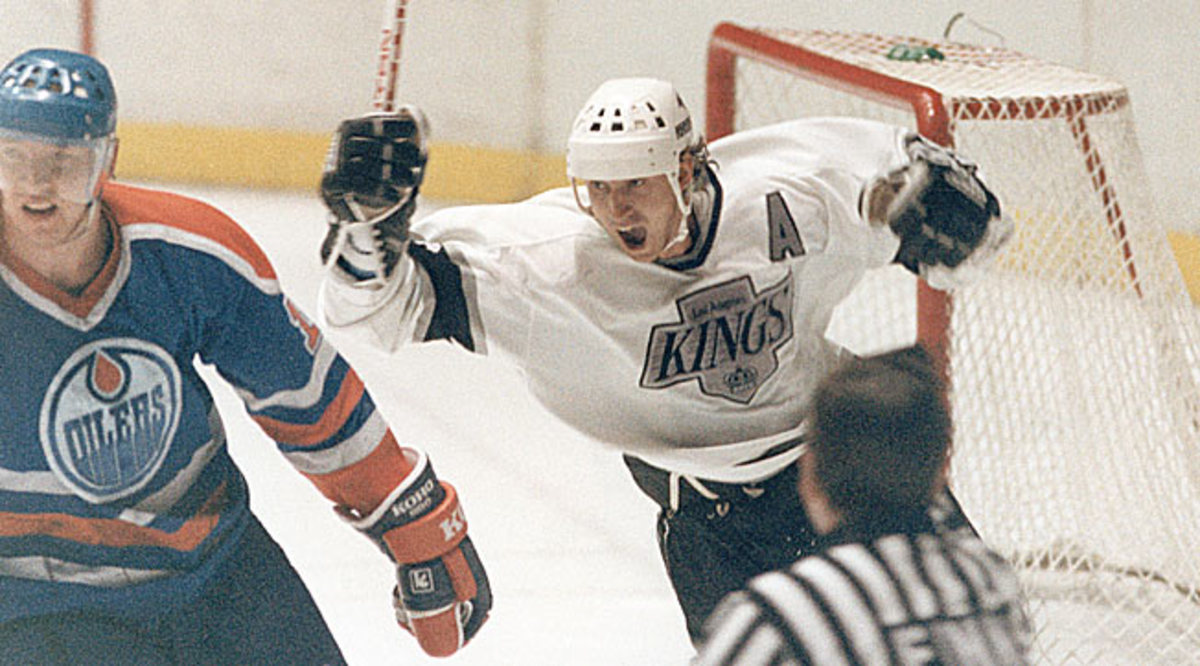 Wayne Gretzky haunted his former team by leading his Kings past the Oilers in their first playoff series.