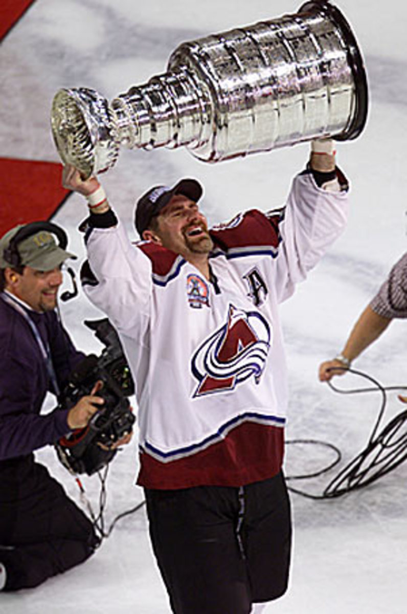 Boston icon Ray Bourque concluded his Hall of Fame career in grand style with Colorado.