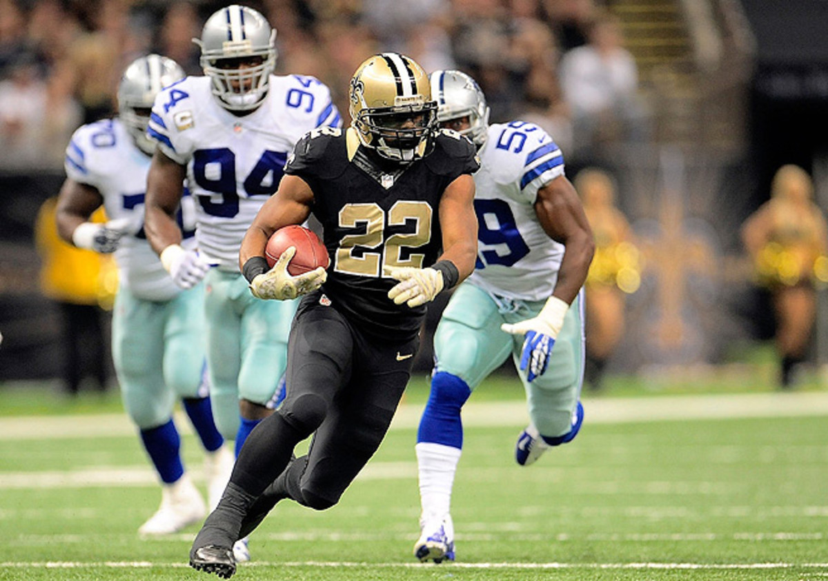 Mark Ingram's career day paved the way for the Saints' offensive domination of the helpless Cowboys.