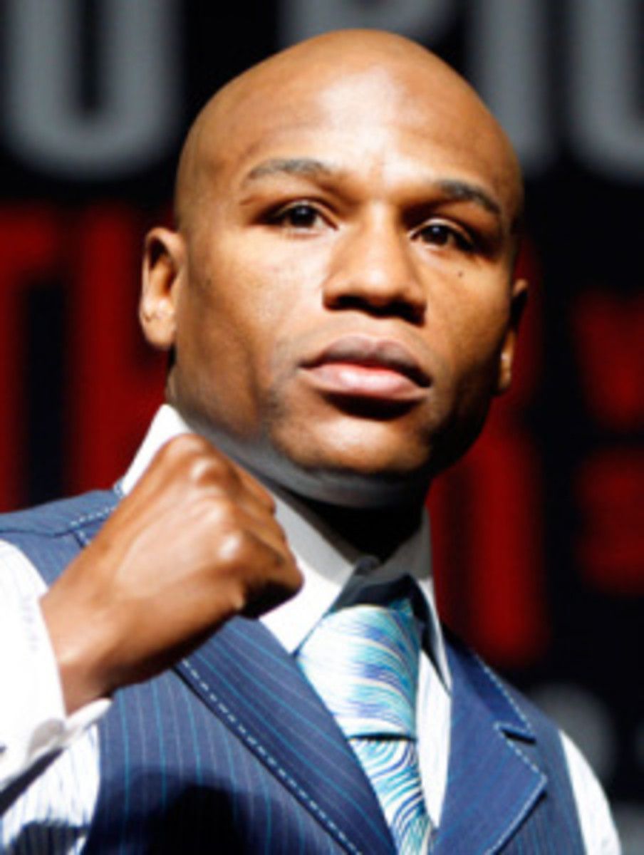 It is still unclear who Floyd Mayweather will be facing in May. (AP)