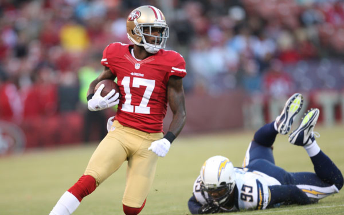 The 49ers have traded A.J. Jenkins to the Chiefs. (Michael Zagaris/Getty Images)