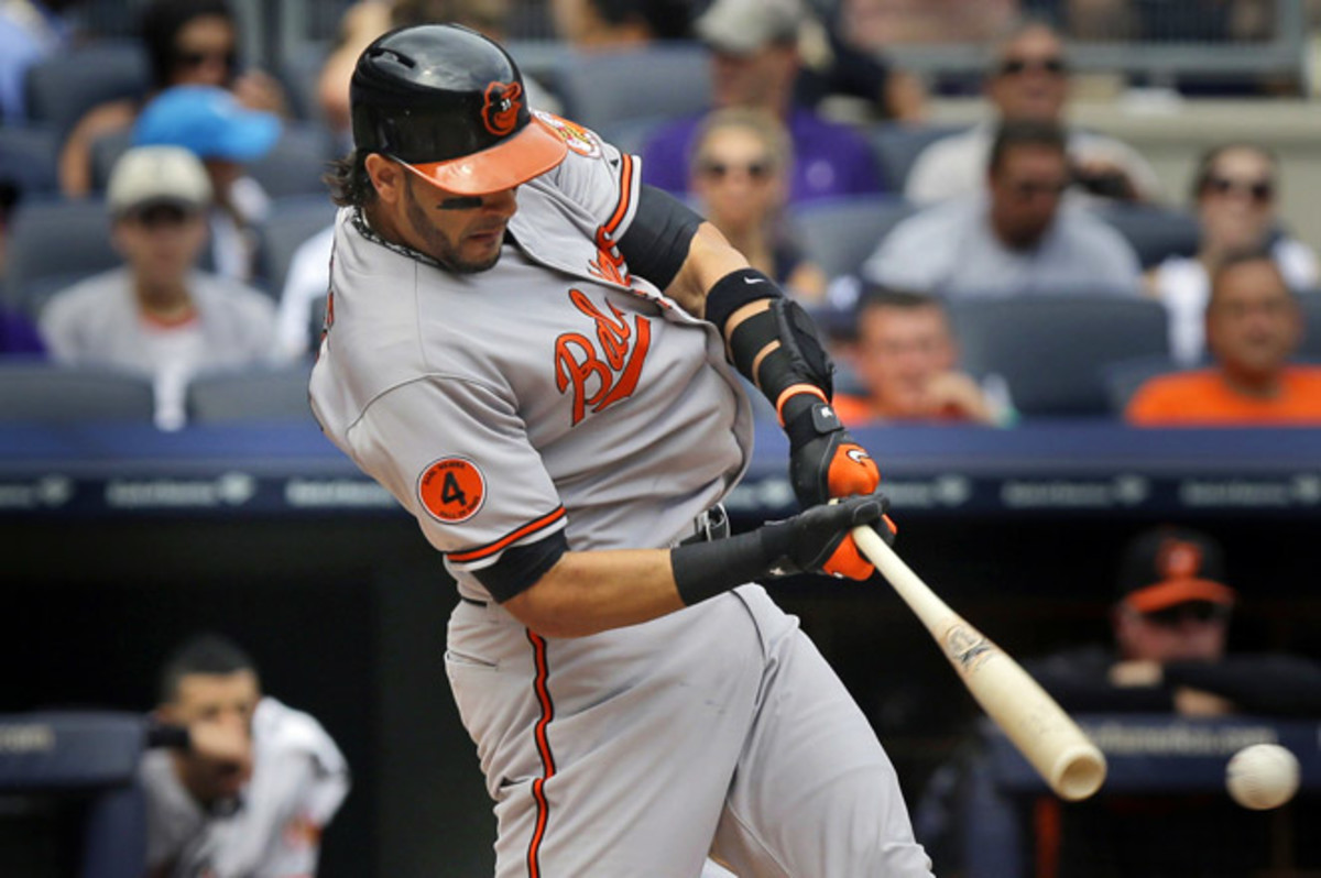 The nine-year veteran batted .215 with 13 home runs and 27 RBIs in 88 games this year.