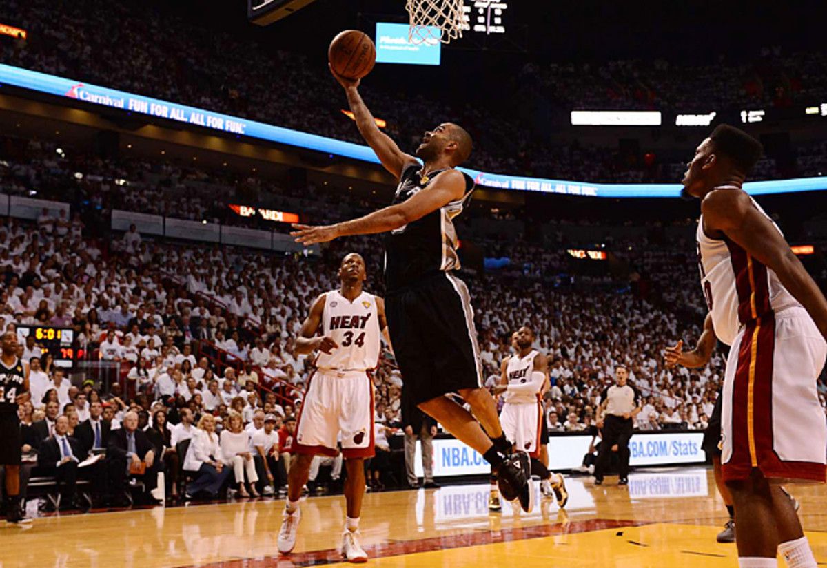 Tony Parker worked free of the Heat defense to score 21 points in San Antonio's Game 1 win in Miami.