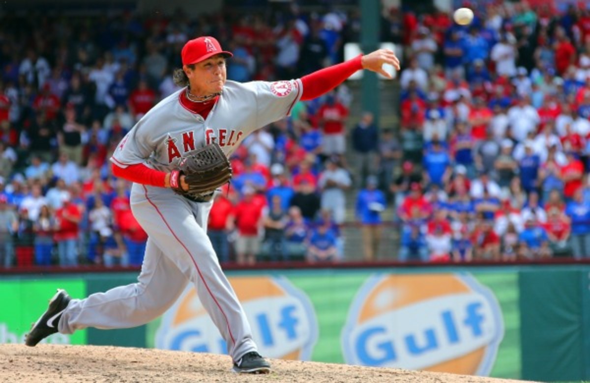 Scott Downs had been the Angels' most consistent reliever in 2013.
