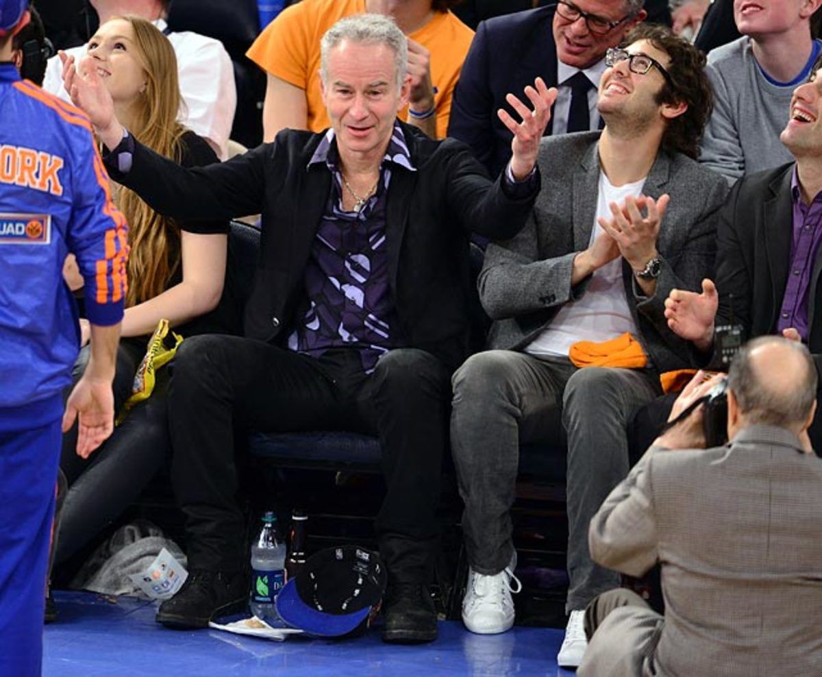 John McEnroe and Josh Groban