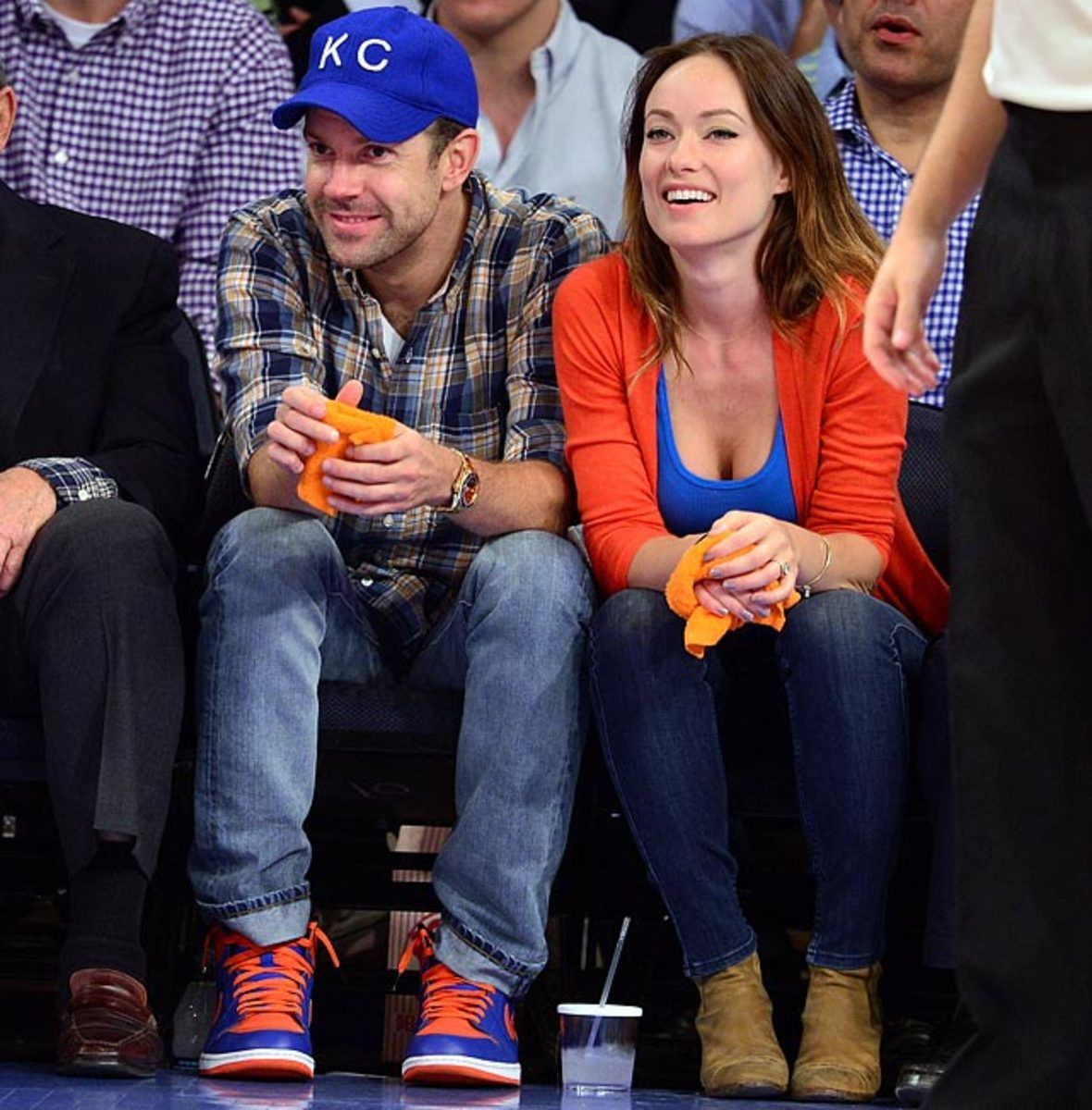 Jason Sudeikis and Olivia Wilde