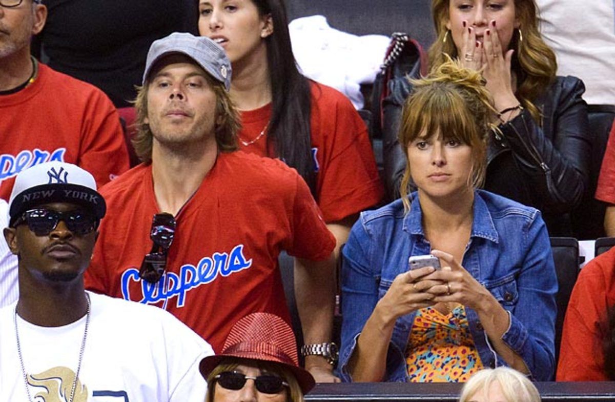 Eric Christian Olsen and wife Sarah Wright