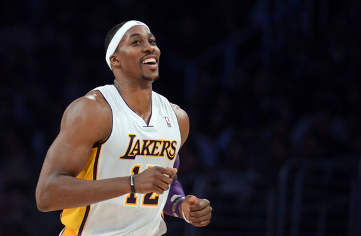 Lakers center Dwight Howard has apologized to Orlando. (Harry How/Getty Images)