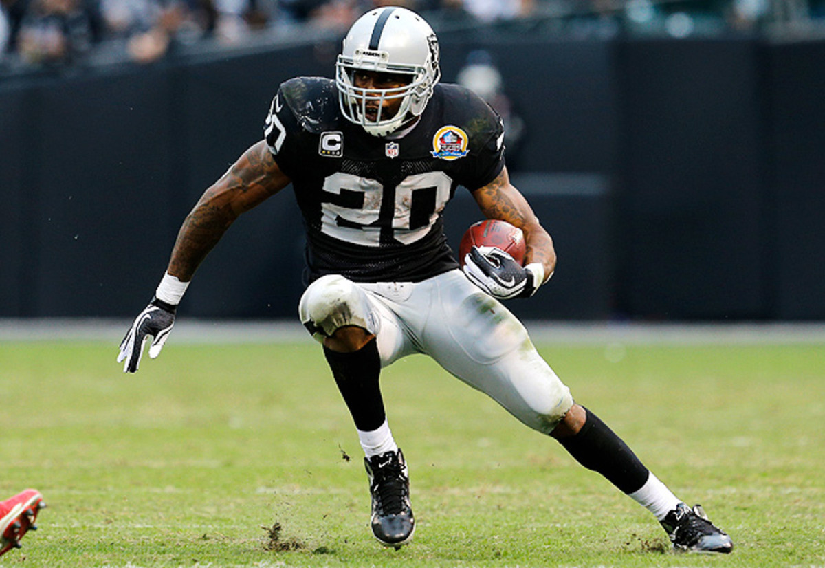 In his last five seasons with the Raiders, Darren McFadden has struggled to stay healthy for a full year.