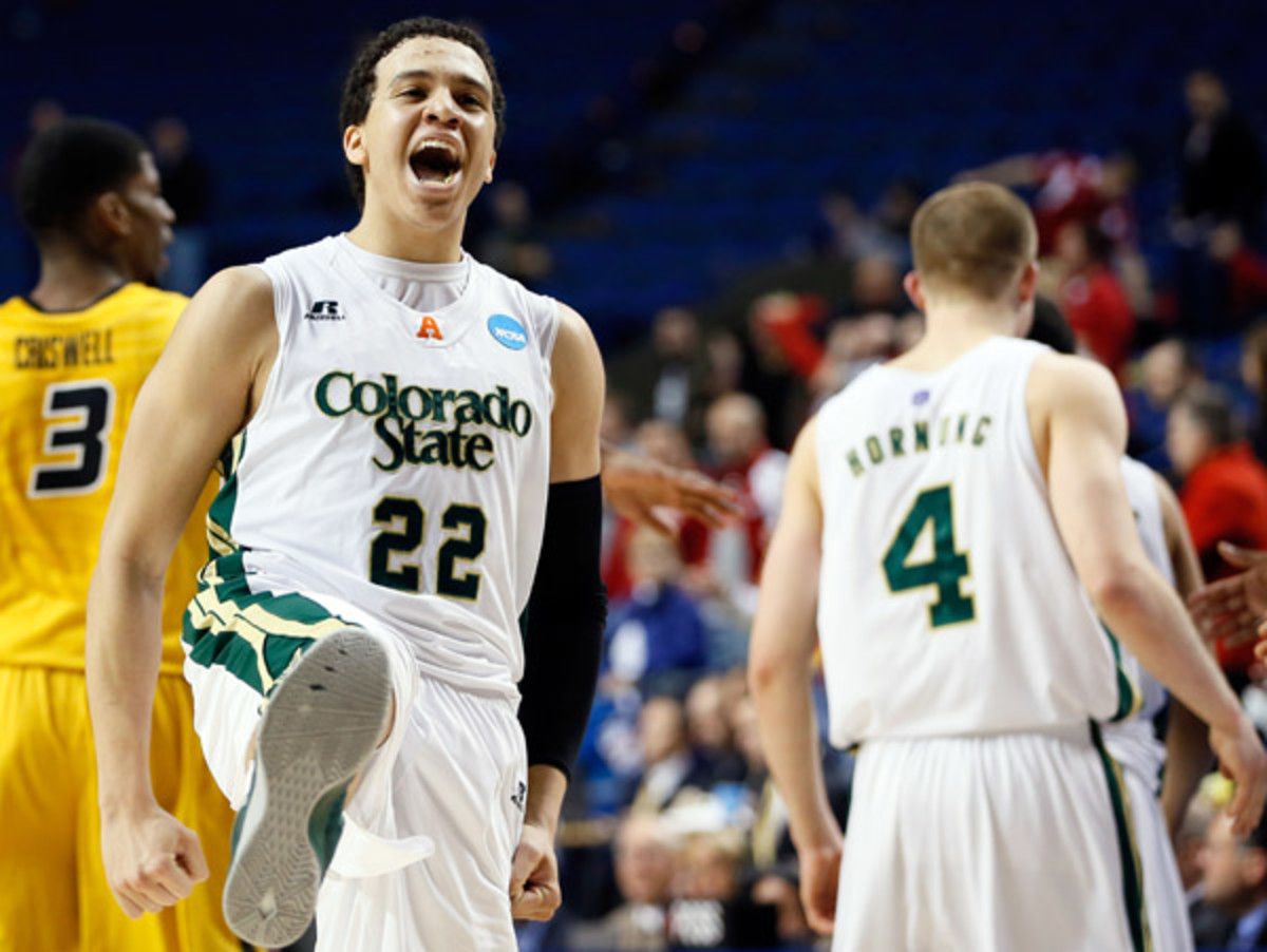 It was all smiles for Dorian Green and Colorado State in their second-round win over Missouri. (Kevin C. Cox/Getty Images)