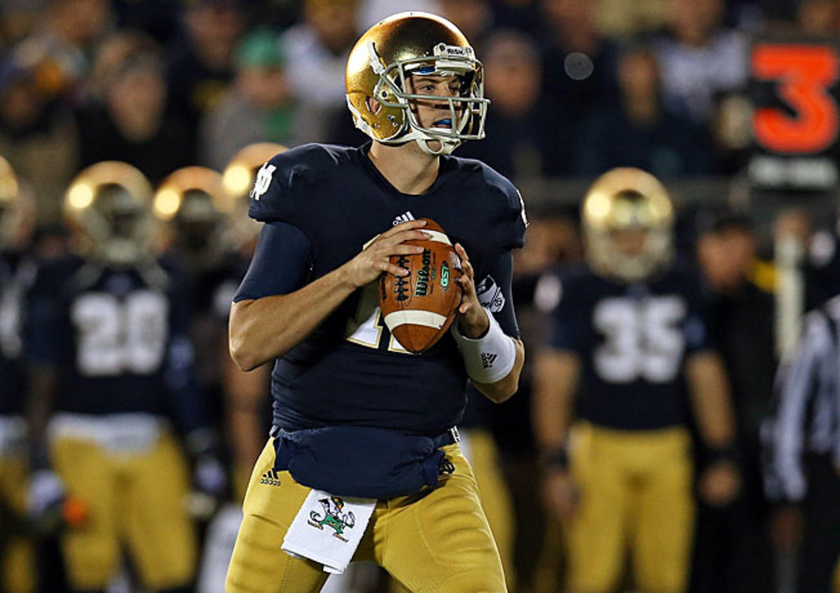 Tommy Rees has become Notre Dame's starting quarterback again with Everett Golson out of the fold. 