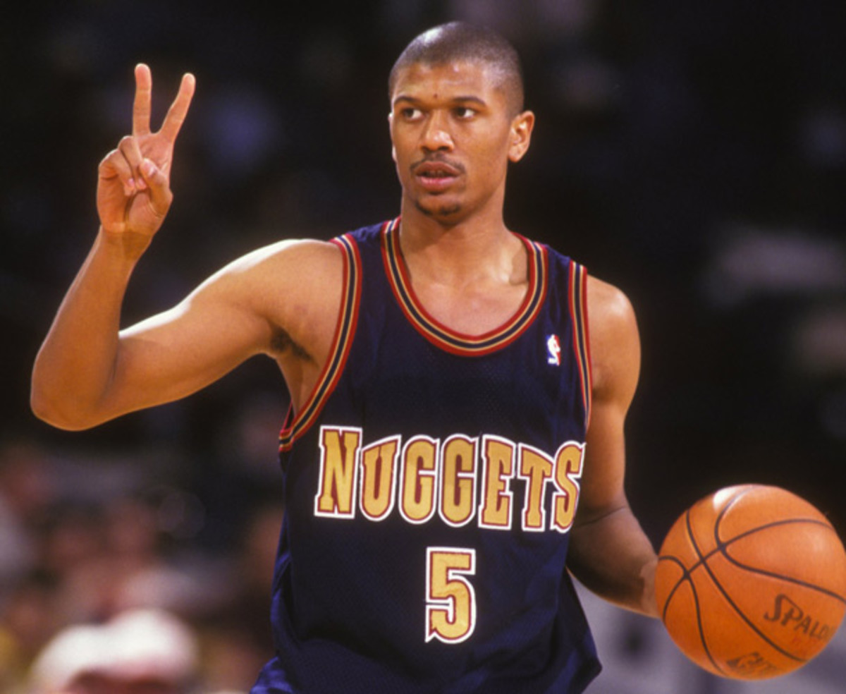 Rose was drafted by the Nuggets with the No. 13 pick in the 1994 Draft. (Mitchell Layton/Getty Images)