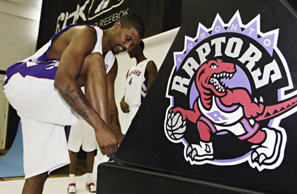 Rose was traded to the Raptors 16 games into the 2003-04 season. (AP)