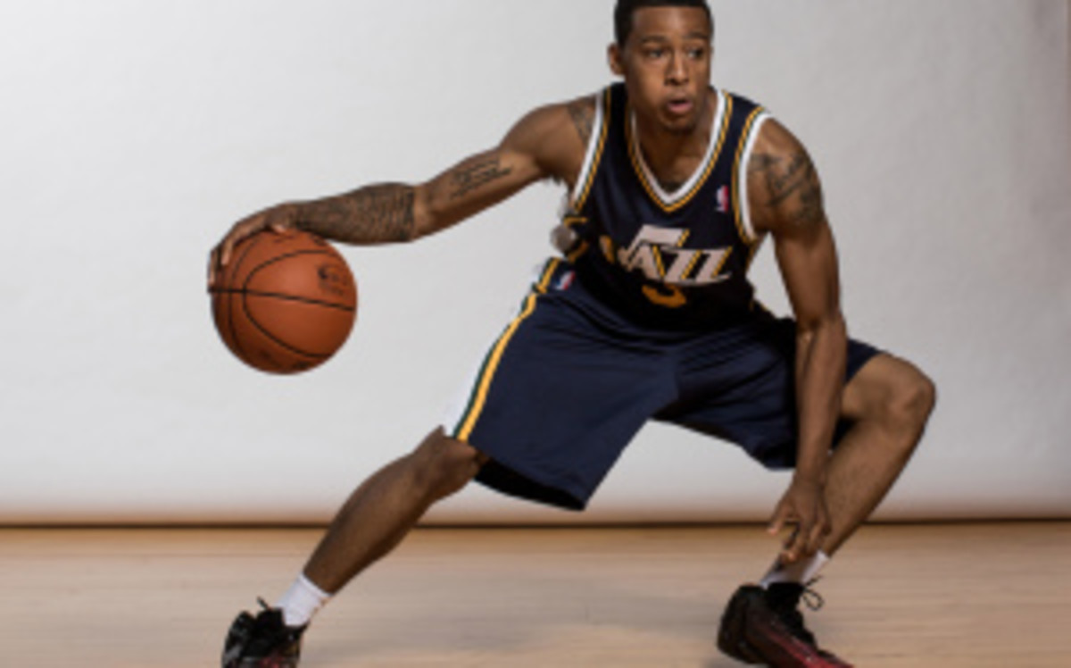 Jazz rookie Trey Burke figures to become an instant add in a Utah offense that has a league worst 92.2 points per 100 possessions. (Nick Laham/Getty Images)