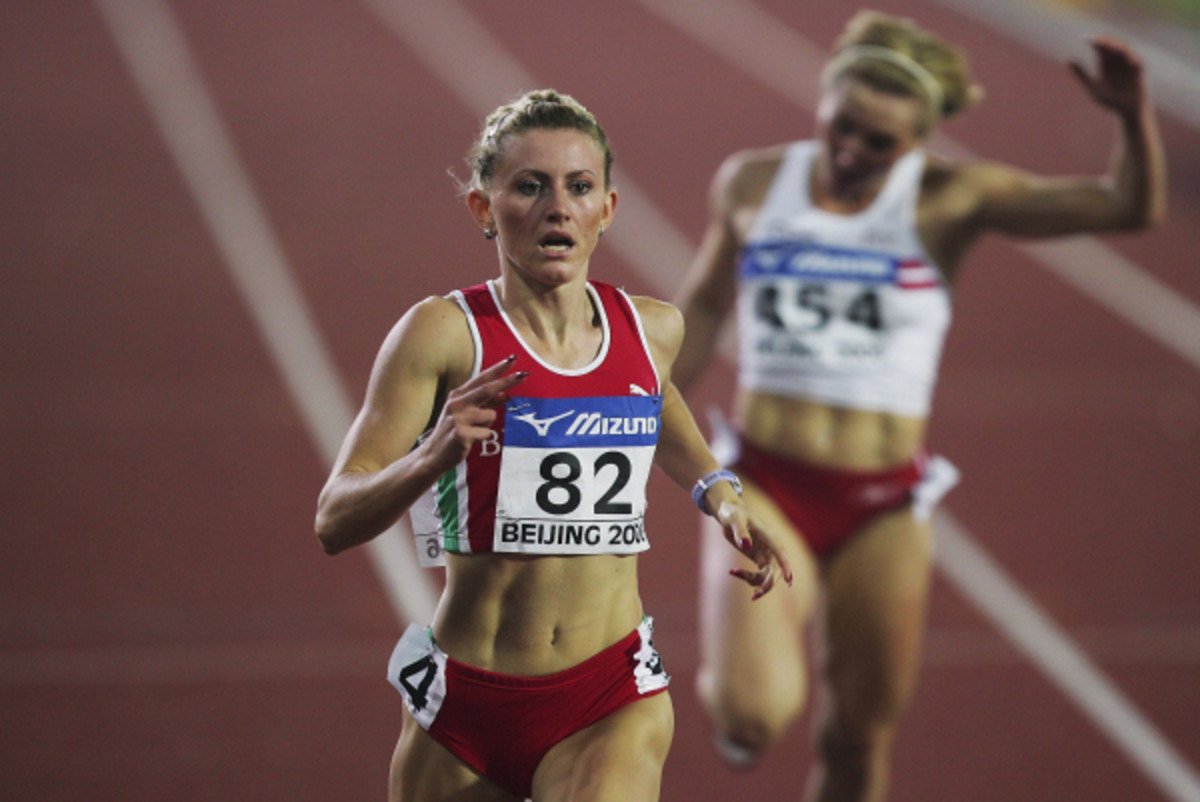 Bulagrian sprinter Tezdzhan Naimova tested positive for steroids following the European indoor championships and faces a potential life ban. (Andrew Wong/Getty Images)