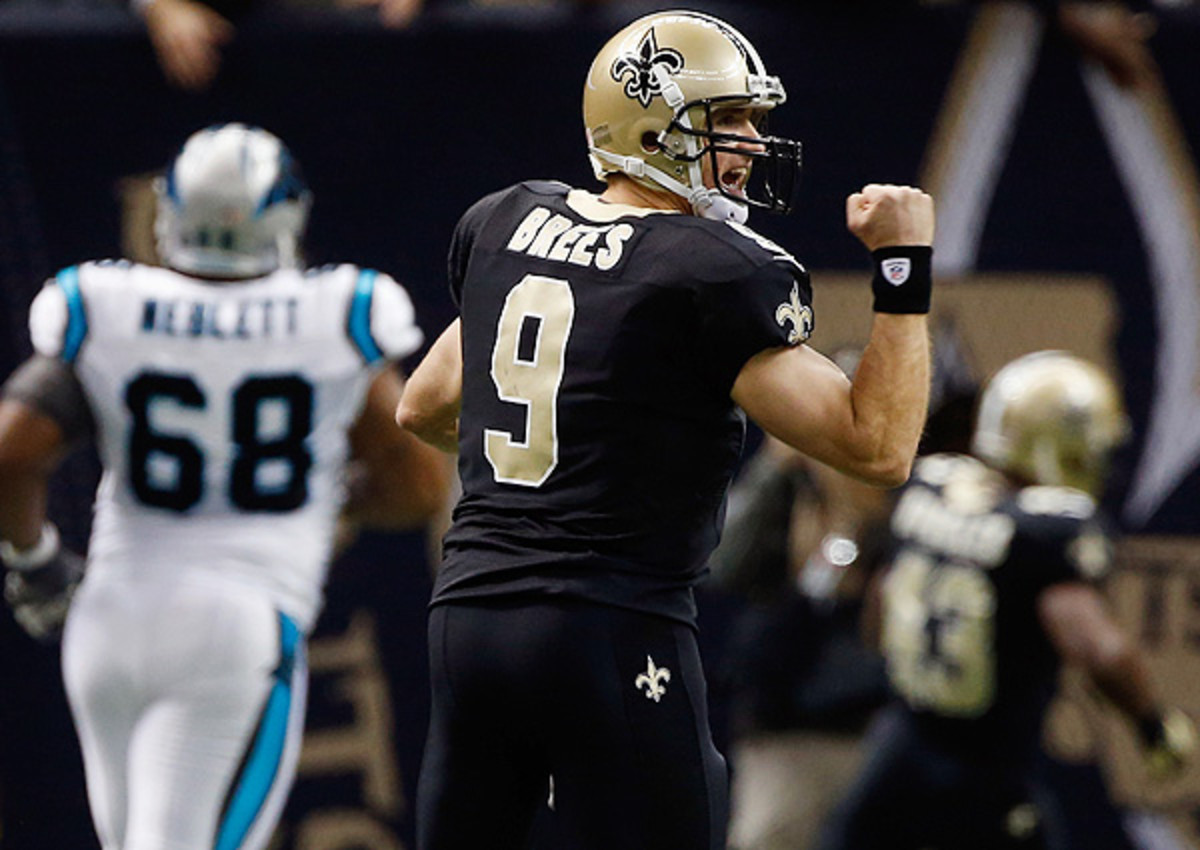 Drew Brees and the Saints are 6-0 at the Superdome this season.