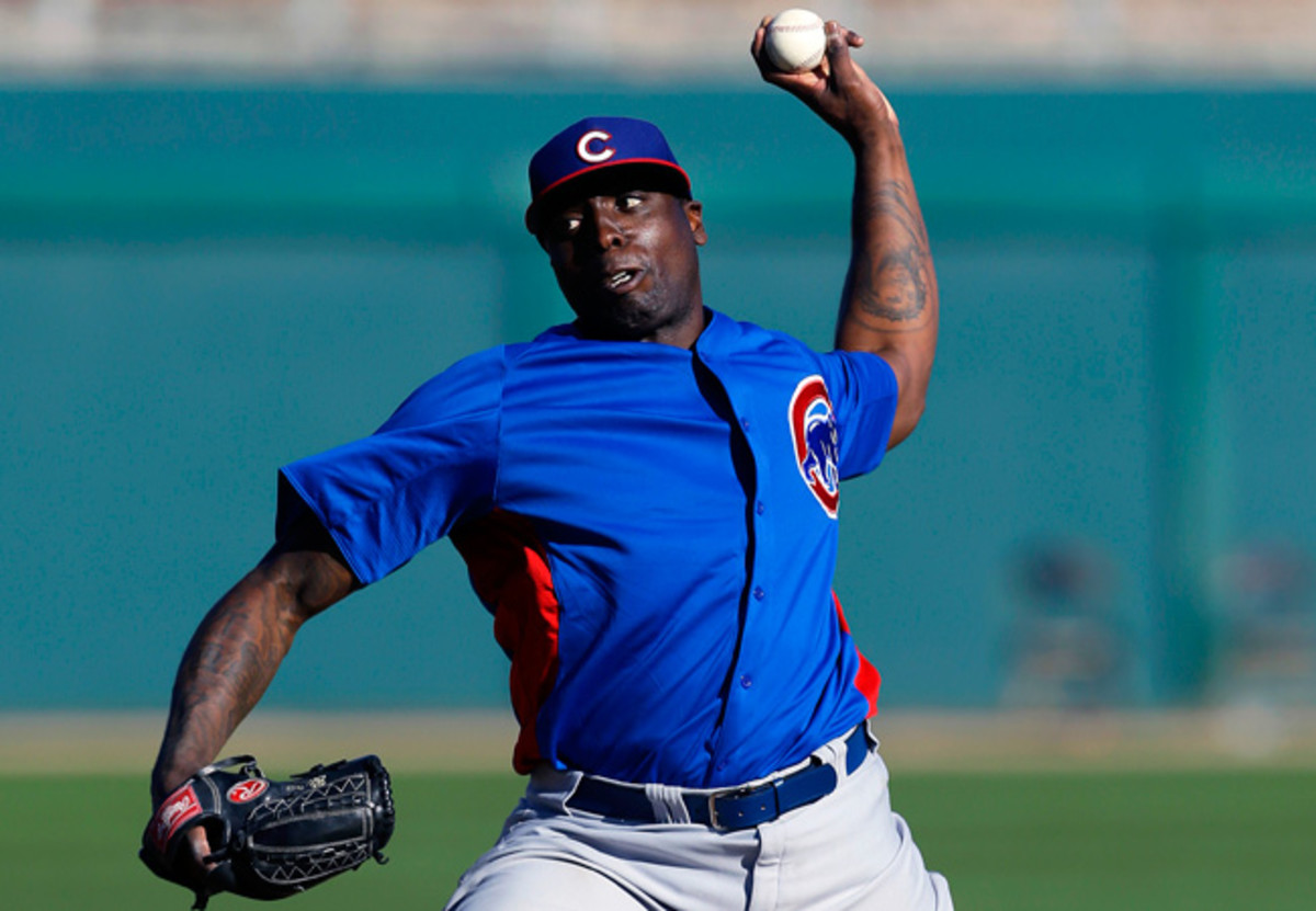Dontrelle Willis is attempting a comeback with the Cubs after retiring in July 2012.