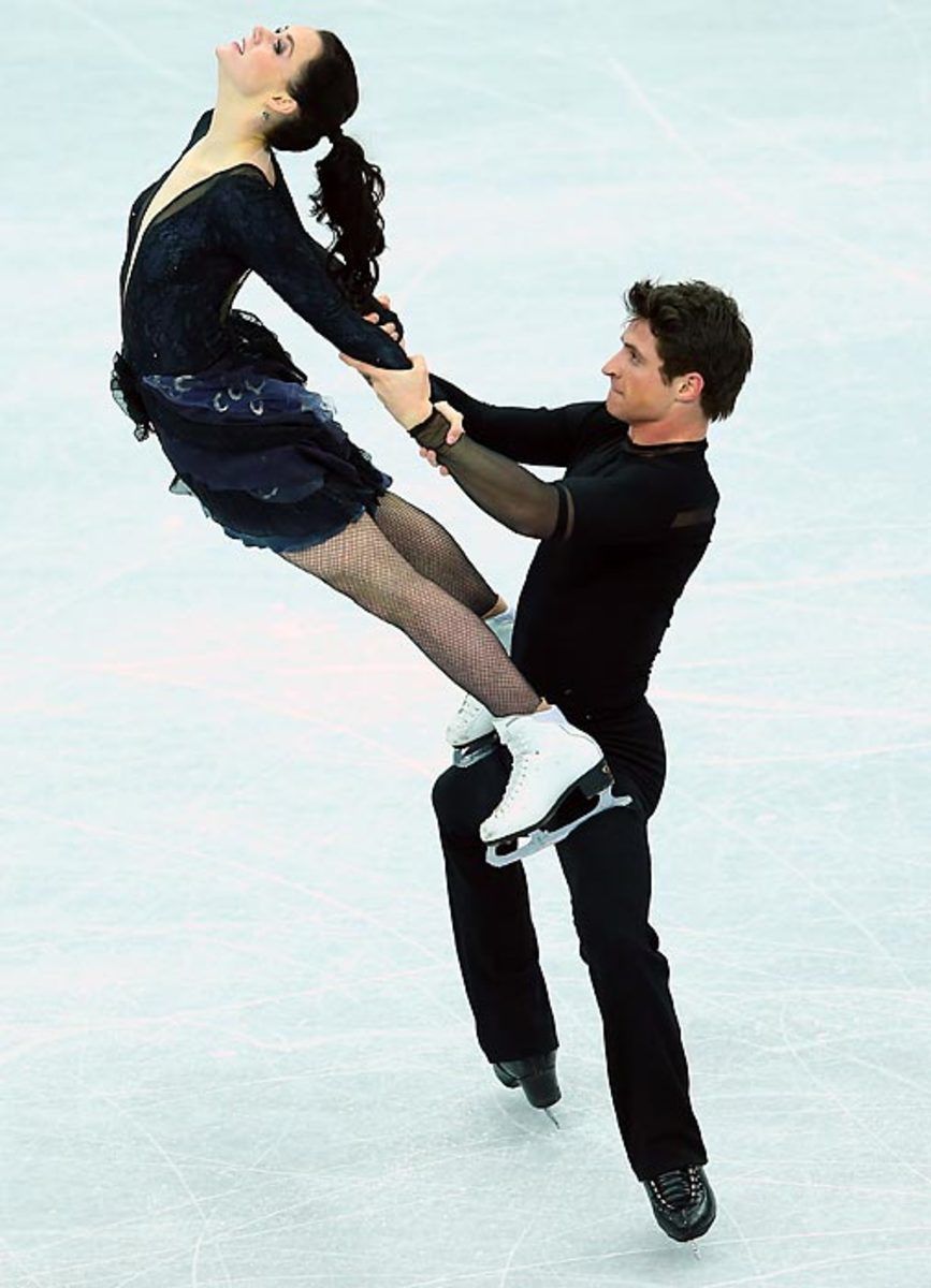 Tessa Virtue and Scott Moir