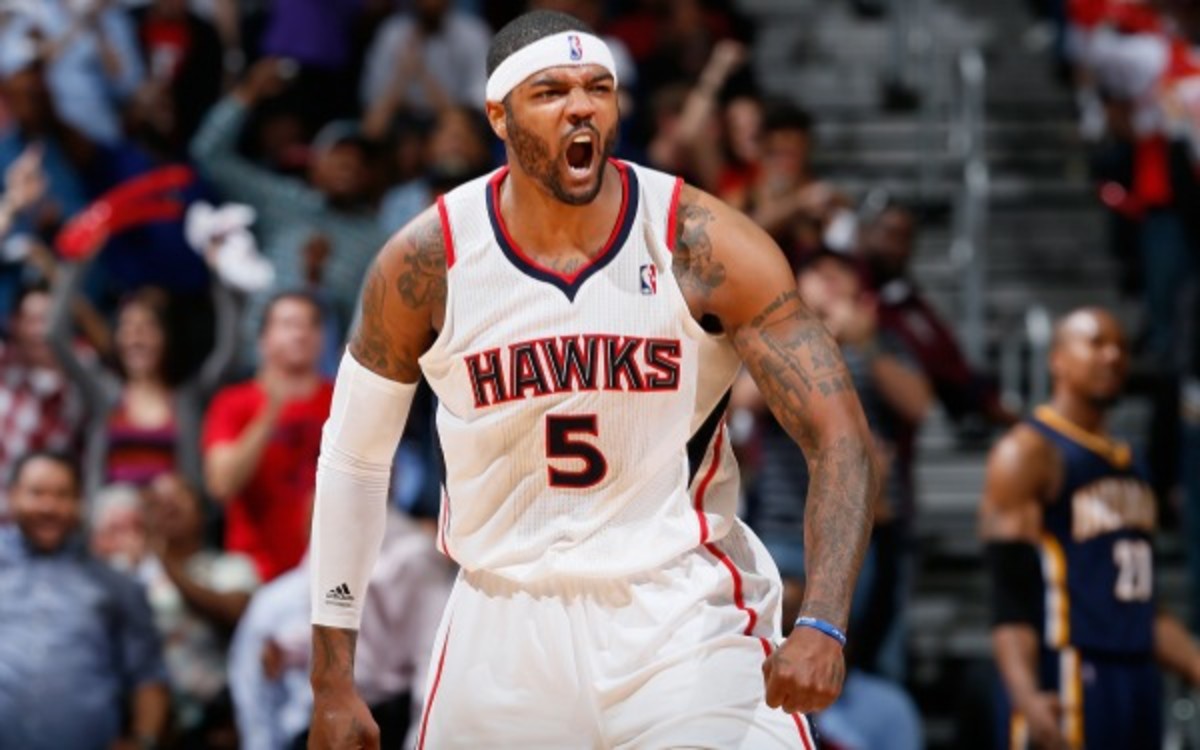 Josh Smith and the Pistons have agreed to a four-year deal. (Kevin C. Cox/Getty Images)