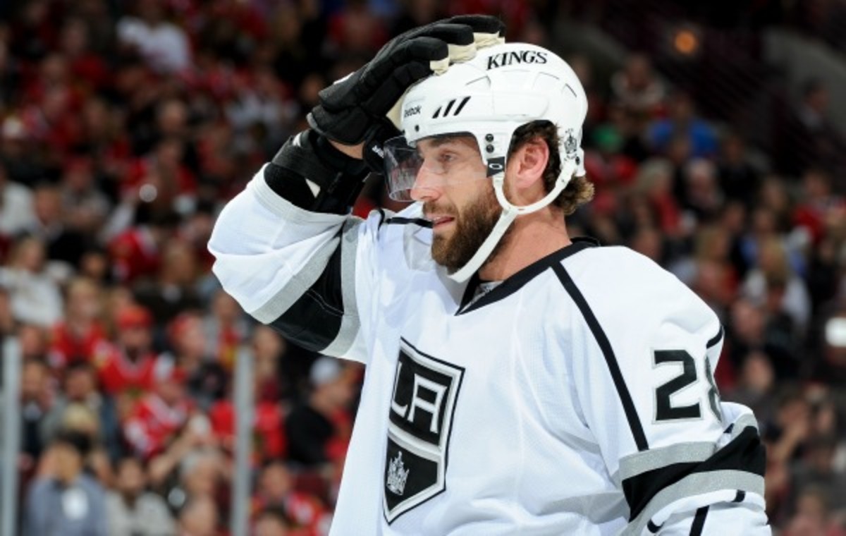 Jarret Stoll suffered a concussion in the Kings second-round playoff series against the Sharks. (Bill Smith/NHL/Getty Images)
