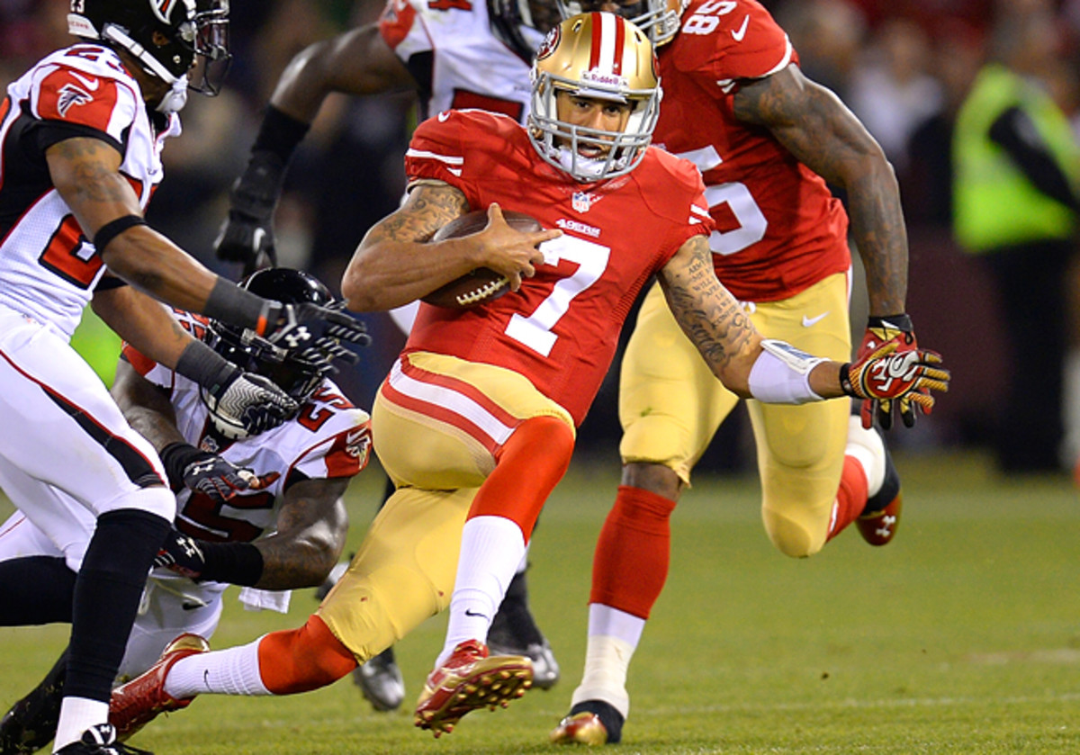 Colin Kaepernick threw for 252 yards and two touchdowns against the Cardinals in Week 6 this year.