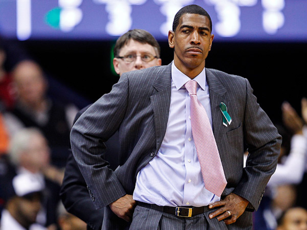Kevin Ollie's UConn squad could be the biggest loser in all of conference realignment. (Michael Hickey/Getty Images)