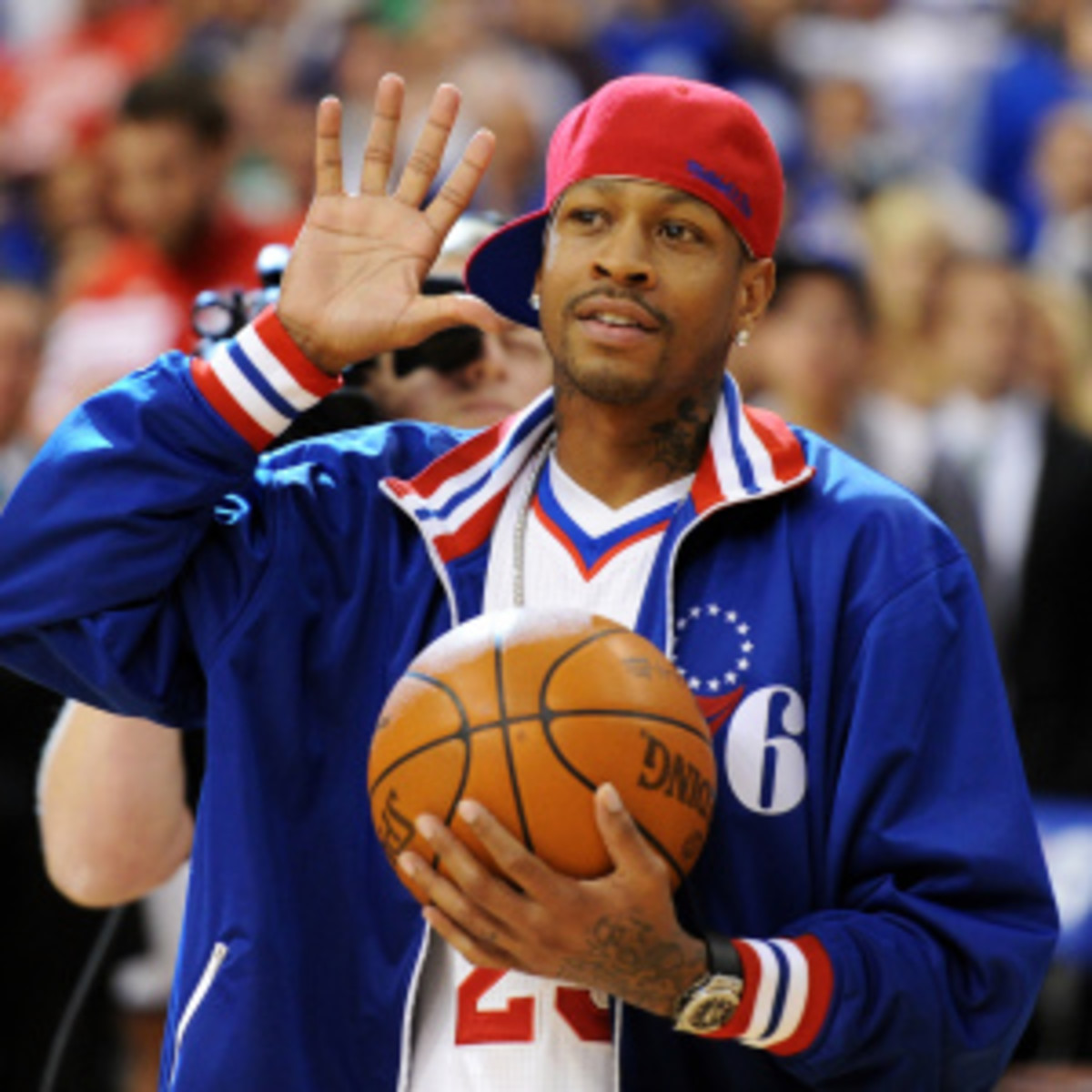 Allen Iverson lost his Atlanta mansion to foreclosure this week. (Drew Hallowell/Getty Images)