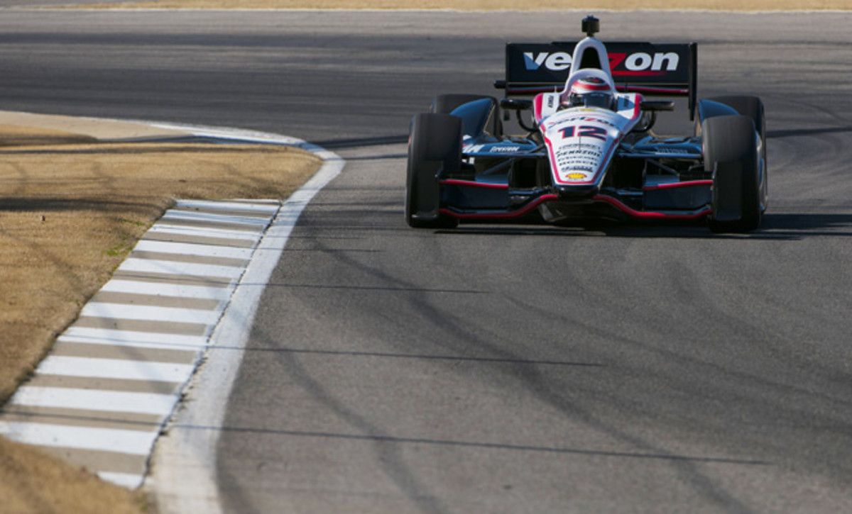 Will Power recorded the fastests lap in the second day of IndyCar testing at Barber Motorsports Park