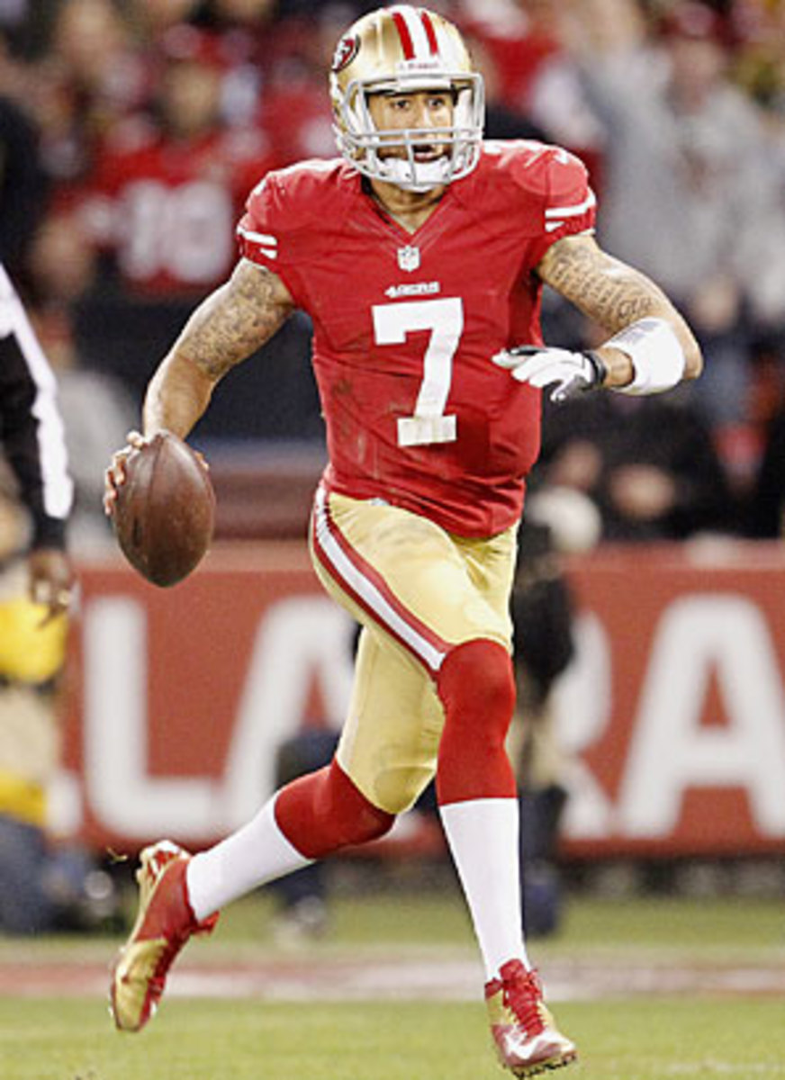After his 444-yard outing against the Packers, Colin Kaepernick has caught the attention of fantasy football owners looking ahead to next season's drafts.