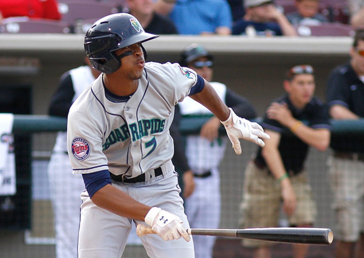 Byron Buxton, hitting .331 this season, is worth stashing on a roster in fantasy keeper leagues.