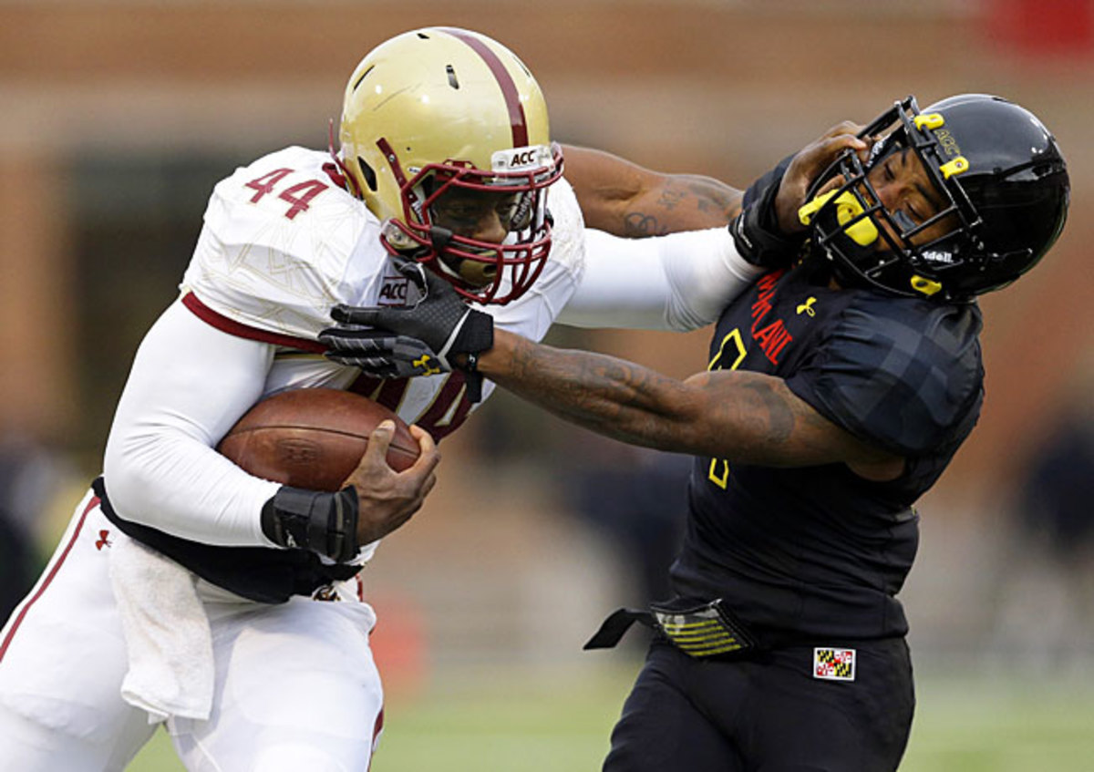 Boston College's Andre Williams has rushed for 2,073 yards and 16 TDs to vault into the Heisman race.